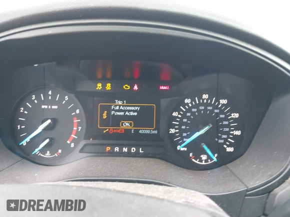 2019 Ford Fusion S with VIN 3FA6P0G72KR268355, listed as a IAAI auction lot 41514065 with 40,099 mi miles and . Bid and sale history available at DreamBid. Image 7.