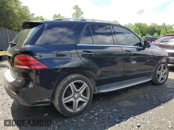 2016 Mercedes-Benz GLE 400 z VIN 4JGDA5GB1GA627194, wystawiony jako Copart lot #56386295 z przebiegiem 61 716 mil mil oraz Szkoda całkowita • Salvage title. Historia ofert i sprzedaży dostępna na DreamBid. Obrazek 3.