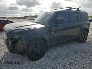 2024 Land Rover Defender X with VIN SALEXEEU0R2261987, listed as a Copart auction lot 46060625 with 5,062 mi miles and Salvage title. Bid and sale history available at DreamBid. Image 1.