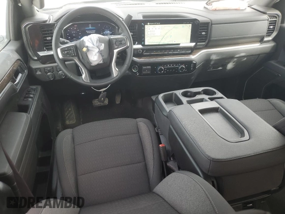 2025 Chevrolet Silverado 1500 LT with VIN 1GCPKKEK4SZ100423, listed as a Copart auction lot 49701795 with 4,134 mi miles and Salvage Title. Bid and sale history available at DreamBid. Image 8.