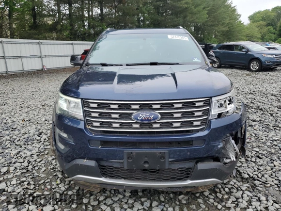 2017 Ford Explorer XLT with VIN 1FM5K8D85HGA83468, listed as a Copart auction lot 57416305 with 63,063 mi miles and Salvage title. Bid and sale history available at DreamBid. Image 5.
