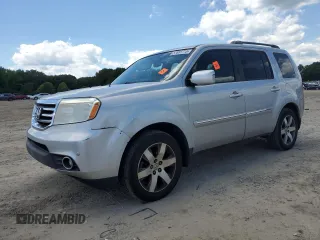 2013 Honda Pilot Touring z VIN 5FNYF3H97DB044350, wystawiony jako Copart lot #57681715 z przebiegiem 155 725 mil mil oraz Szkoda całkowita • Salvage title. Historia ofert i sprzedaży dostępna na DreamBid. Obrazek 1.