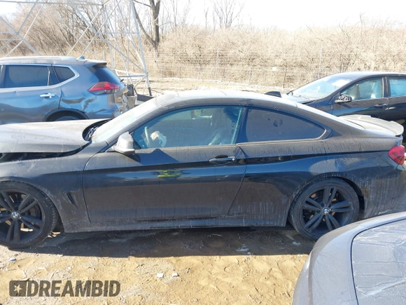 2014 BMW 4 Series 435i with VIN WBA3R1C53EK190482, listed as a IAAI auction lot 41421081 with 118,383 mi miles and . Bid and sale history available at carsss.com. Image 14.