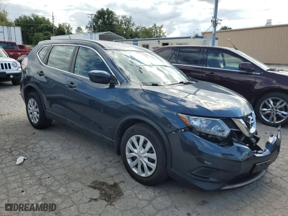 2016 Nissan Rogue SL with VIN 5N1AT2MT4GC911559, listed as a Copart auction lot 72722154 with 62,657 mi miles and Salvage Title. Bid and sale history available at carsss.com. Image 4.