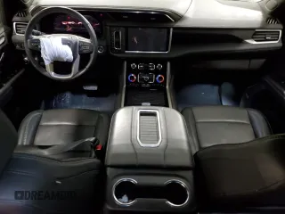 2022 GMC Yukon XL Denali with VIN 1GKS2JKL2NR231022, listed as a Copart auction lot 45096335 with 0 mi miles and Salvage Title. Bid and sale history available at carsss.com. Image 8.