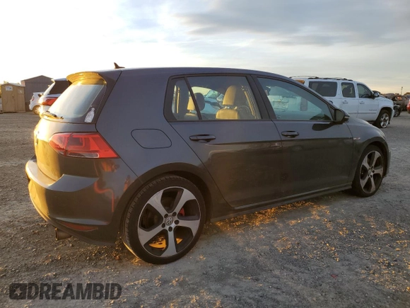 2015 Volkswagen Golf GTI S with VIN 3VW5T7AU2FM008708, listed as a Copart auction lot 78945574 with 80,898 mi miles and Salvage Title. Bid and sale history available at carsss.com. Image 3.