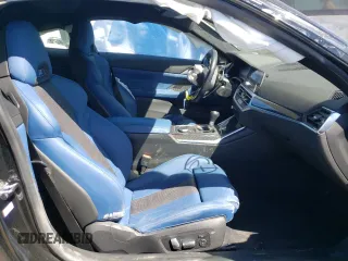 2021 BMW M4 with VIN WBS53AZ01MCG99595, listed as a Copart auction lot 71684364 with 12,848 mi miles and Salvage Title. Bid and sale history available at carsss.com. Image 7.