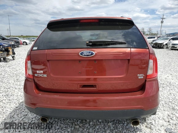 2014 Ford Edge SEL z VIN 2FMDK4JC1EBA68966, wystawiony jako Copart lot #42680905 z przebiegiem 152 433 mil mil oraz Szkoda całkowita • Salvage title. Historia ofert i sprzedaży dostępna na DreamBid. Obrazek 6.