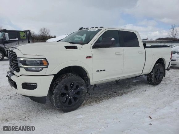 2022 Ram 2500 Laramie with VIN 3C6UR5FJ7NG394644, listed as a Copart auction lot 45635685 with 40,369 mi miles and Clean Title. Bid and sale history available at carsss.com. Image 1.