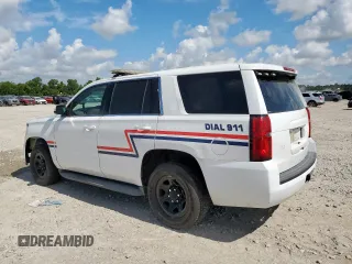 2015 Chevrolet Tahoe Commercial with VIN 1GNLC2EC4FR590119, listed as a Copart auction lot 62159795 with 93,021 mi miles and Salvage title. Bid and sale history available at DreamBid. Image 2.