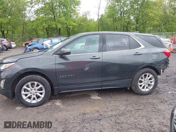 2019 Chevrolet Equinox LT z VIN 3GNAXUEVXKL219346, wystawiony jako IAAI lot #42320431 z przebiegiem 98 660 mil mil oraz . Historia ofert i sprzedaży dostępna na DreamBid. Obrazek 14.