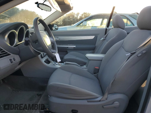 2008 Chrysler Sebring Touring with VIN 1C3LC55R78N291771, listed as a Copart auction lot 80657844 with 81,817 mi miles and Salvage Title. Bid and sale history available at carsss.com. Image 7.
