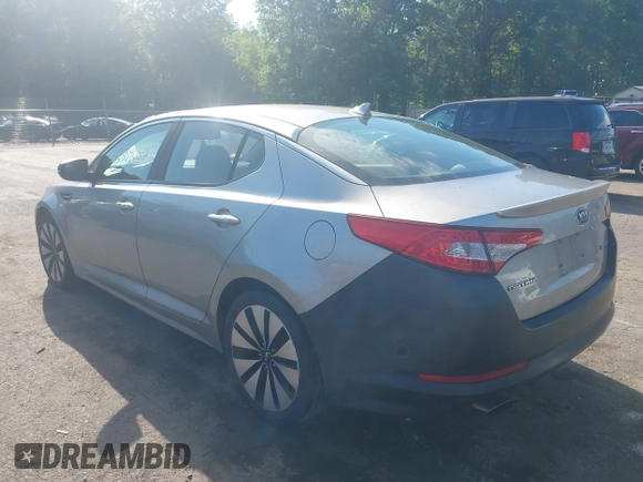 2013 Kia Optima SX with VIN 5XXGR4A67DG134538, listed as a IAAI auction lot 42809002 with 139,585 mi miles and . Bid and sale history available at DreamBid. Image 3.
