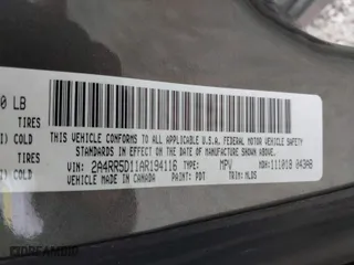 2010 Chrysler Town & Country Touring with VIN 2A4RR5D11AR194116, listed as a IAAI auction lot 42025043 with 197,826 mi miles. Bid and sale history available at carsss.com. Image 9.