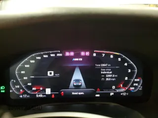 2022 BMW M8 Competition z VIN WBSGV0C02NCH36032, wystawiony jako Copart lot #45772865 z przebiegiem 33 647 mil mil oraz Szkoda całkowita • Salvage title. Historia ofert i sprzedaży dostępna na DreamBid. Obrazek 9.