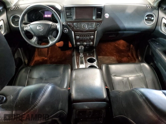 2016 Nissan Pathfinder Platinum with VIN 5N1AR2MNXGC614067, listed as a Copart auction lot 83157234 with 76,920 mi miles and Clean Title. Bid and sale history available at carsss.com. Image 8.