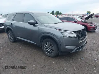 2022 Nissan Pathfinder S with VIN 5N1DR3AC7NC235532, listed as a IAAI auction lot 42535138 with 26,319 mi miles and . Bid and sale history available at DreamBid. Image 1.