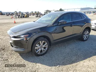 2023 Mazda CX-30 S Carbon Edition with VIN 3MVDMBCM8PM567157, listed as a Copart auction lot 46954865 with 20,038 mi miles and Salvage Title. Bid and sale history available at DreamBid. Image 1.