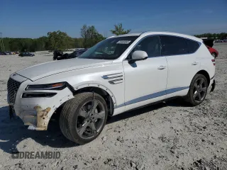 2023 Genesis GV80 z VIN KMUHCESC7PU110011, wystawiony jako Copart lot #53480885 z przebiegiem 8 542 mil mil oraz Szkoda całkowita • Salvage title. Historia ofert i sprzedaży dostępna na DreamBid. Obrazek 1.