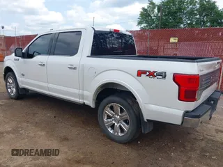 2018 Ford F-150 XL with VIN 1FTEW1EG5JFA30240, listed as a IAAI auction lot 42124343 with 102,361 mi miles and . Bid and sale history available at DreamBid. Image 3.