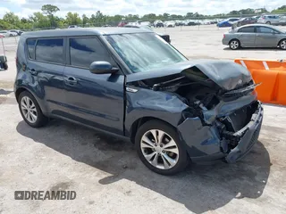 2015 Kia Soul + with VIN KNDJP3A52F7161865, listed as a IAAI auction lot 42044274 with 82,765 mi miles and . Bid and sale history available at DreamBid. Image 1.