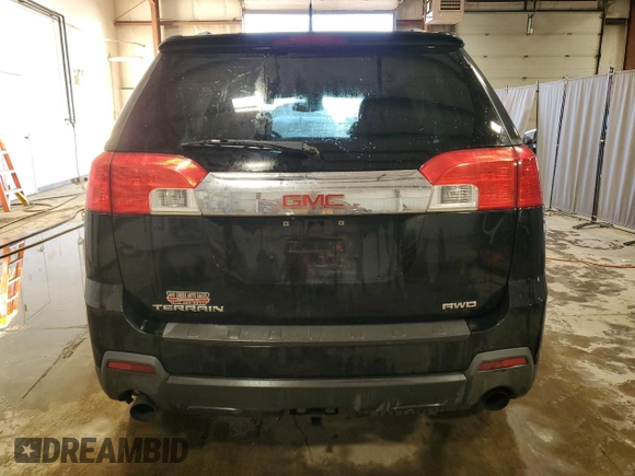 2011 GMC Terrain SLE-2 with VIN 2CTFLTE53B6314585, listed as a Copart auction lot 42002235 with 124,574 mi miles and Salvage Title. Bid and sale history available at carsss.com. Image 6.