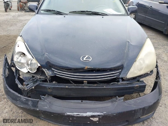 2003 Lexus ES 300 with VIN JTHBF30G330107049, listed as a IAAI auction lot 41858878 with 1 mi miles. Bid and sale history available at carsss.com. Image 10.