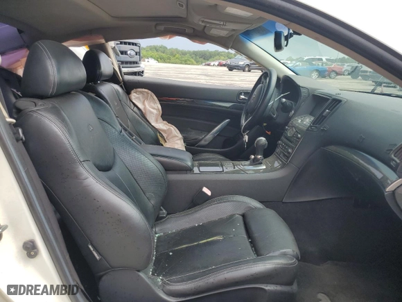 2008 Infiniti G37 Coupe Journey with VIN JNKCV64E78M127127, listed as a Copart auction lot 63480704 with NaN miles and Salvage Title. Bid and sale history available at carsss.com. Image 7.