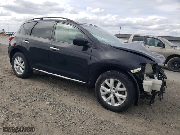 2011 Nissan Murano SV with VIN JN8AZ1MW8BW187796, listed as a Copart auction lot 52339594 with 0 mi miles and Salvage Title. Bid and sale history available at carsss.com. Image 4.