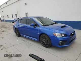 2016 Subaru WRX STI with VIN JF1VA2M6XG9817081, listed as a Copart auction lot 87374724 with 87,564 mi miles and Salvage title. Bid and sale history available at DreamBid. Image 4.