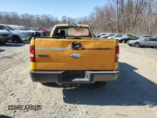 2007 Ford F-150 XL with VIN 1FTPF12V57KC93890, listed as a Copart auction lot 48167925 with 0 mi miles and Salvage Title. Bid and sale history available at carsss.com. Image 6.