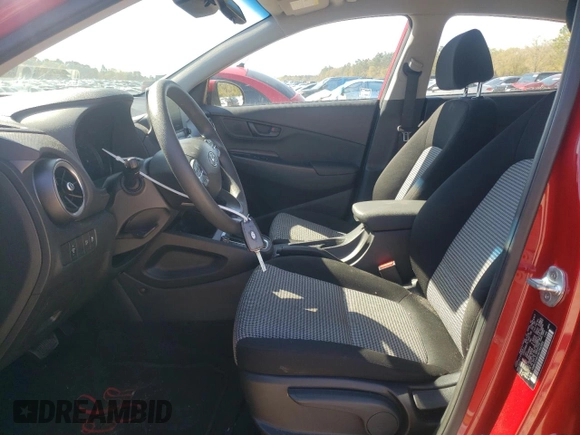 2022 Hyundai Kona Preferred with VIN KM8K22AB1NU766989, listed as a Copart auction lot 50651255 with 77,538 mi miles and Salvage Title. Bid and sale history available at carsss.com. Image 7.