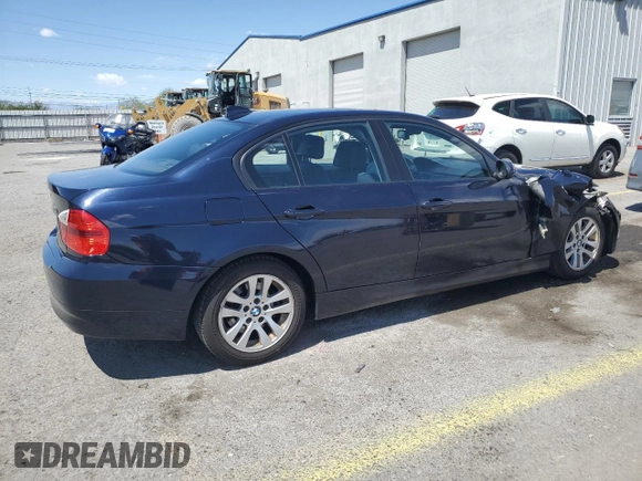 2006 BMW 3 Series 325i with VIN WBAVB13516PT14122, listed as a Copart auction lot 53424365 with 164,825 mi miles and Salvage title. Bid and sale history available at DreamBid. Image 3.