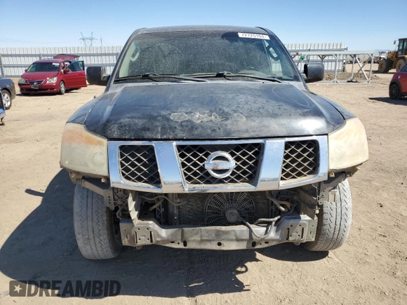 2008 Nissan Titan SE with VIN 1N6BA06AX8N323036, listed as a Copart auction lot 72725104 with 139,198 mi miles and Salvage Title. Bid and sale history available at carsss.com. Image 5.