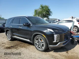 2023 Hyundai Palisade Limited z VIN KM8R54GE5PU561536, wystawiony jako Copart lot #52504085 z przebiegiem 22 635 mil mil oraz Szkody całkowita. Historia ofert i sprzedaży dostępna na DreamBid. Obrazek 4.