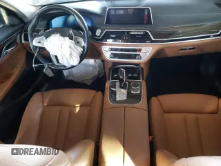 2020 BMW 7 Series 740i with VIN WBA7T2C00LGL17766, listed as a Copart auction lot 72001603 with 74,324 mi miles. Bid and sale history available at carsss.com. Image 8.