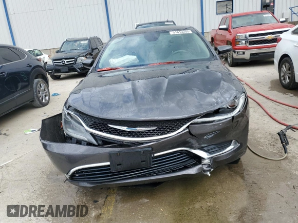 2015 Chrysler 200 Limited with VIN 1C3CCCAB3FN664377, listed as a Copart auction lot 51613205 with 134,485 mi miles and Non Repairable. Bid and sale history available at carsss.com. Image 5.