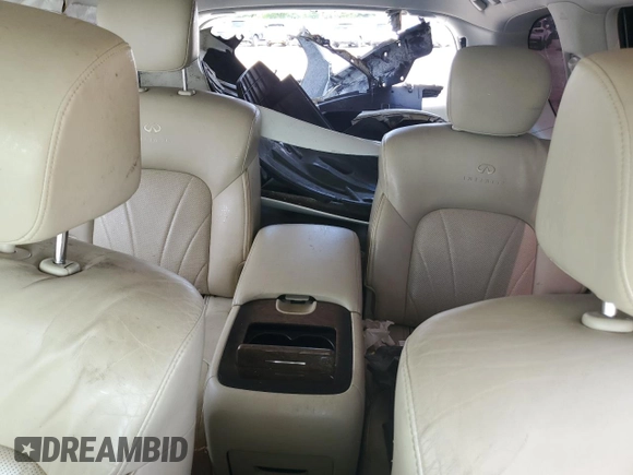 2014 Infiniti QX80 with VIN JN8AZ2NFXE9552793, listed as a Copart auction lot 54928145 with Not provided miles and Salvage title. Bid and sale history available at DreamBid. Image 10.
