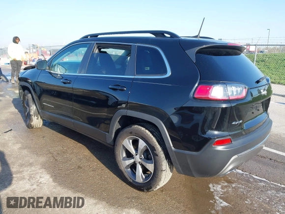 2022 Jeep Cherokee Limited with VIN 1C4PJMDX1ND520783, listed as a IAAI auction lot 41989564 with 55,947 mi miles and . Bid and sale history available at DreamBid. Image 3.