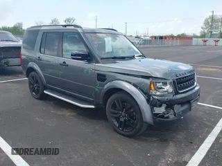 2016 Land Rover LR4 HSE with VIN SALAG2V68GA844339, listed as a IAAI auction lot 41947567 with 81,214 mi miles and . Bid and sale history available at DreamBid. Image 1.