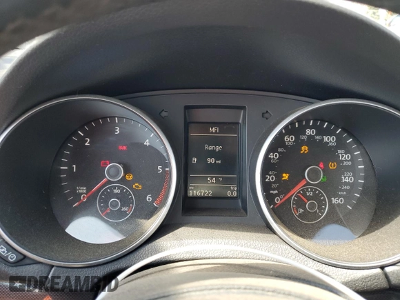 2014 Volkswagen Jetta TDI w/Sunroof & Nav with VIN 3VWPL7AJ7EM618309, listed as a Copart auction lot 52991515 with 116,722 mi miles and Salvage title. Bid and sale history available at DreamBid. Image 9.