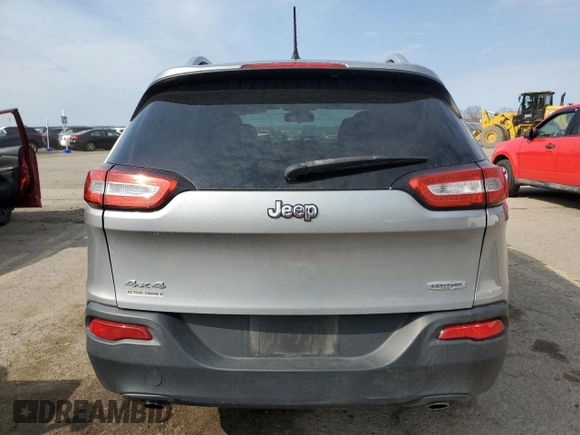 2014 Jeep Cherokee Latitude with VIN 1C4PJMCS7EW285400, listed as a Copart auction lot 49008695 with 91,532 mi miles and Salvage Title. Bid and sale history available at carsss.com. Image 6.