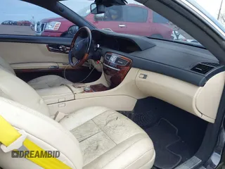 2007 Mercedes-Benz CL-Class 5.5L V8 with VIN WDDEJ71X97A002508, listed as a IAAI auction lot 42073932 with 121,008 mi miles. Bid and sale history available at carsss.com. Image 5.