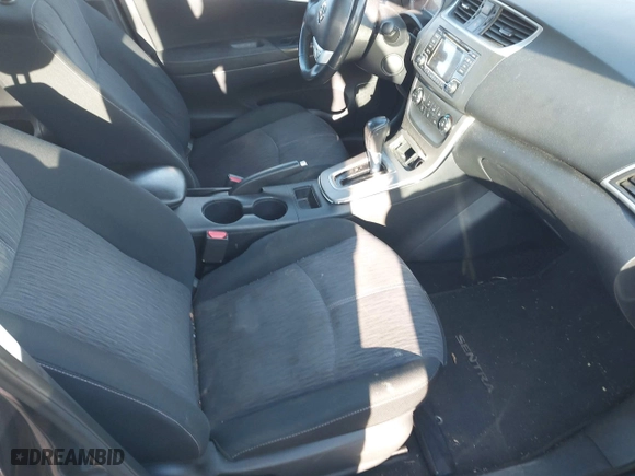 2015 Nissan Sentra S with VIN 3N1AB7AP5FY214566, listed as a IAAI auction lot 41413042 with 129,166 mi miles. Bid and sale history available at carsss.com. Image 5.