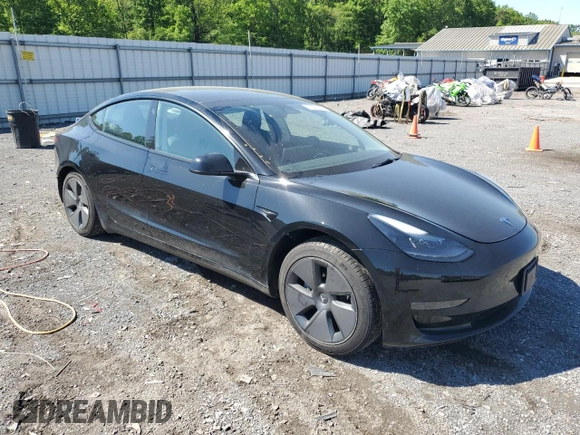 2023 Tesla Model 3 z VIN 5YJ3E1EA1PF547070, wystawiony jako Copart lot #55793205 z przebiegiem 38 591 mil mil oraz Szkoda całkowita • Salvage title. Historia ofert i sprzedaży dostępna na DreamBid. Obrazek 4.