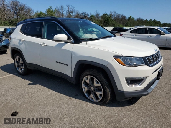 2019 Jeep Compass Limited z VIN 3C4NJDCB9KT842123, wystawiony jako Copart lot #61694615 z przebiegiem 76 536 mil mil oraz Szkoda całkowita • Salvage title. Historia ofert i sprzedaży dostępna na DreamBid. Obrazek 4.