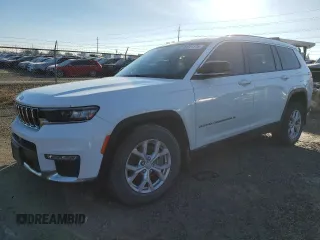2022 Jeep Grand Cherokee Limited z VIN 1C4RJKBG4N8551180, wystawiony jako Copart lot #89021175 z przebiegiem 16 799 mil mil oraz Szkoda całkowita • Salvage title. Historia ofert i sprzedaży dostępna na DreamBid. Obrazek 1.