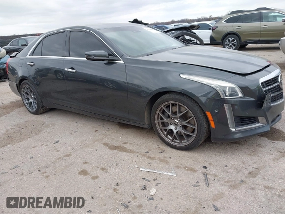 2014 Cadillac CTS Vsport Premium RWD z VIN 1G6AV5S8XE0175517, wystawiony jako IAAI lot #41126885 z przebiegiem 140 667 mil mil oraz . Historia ofert i sprzedaży dostępna na DreamBid. Obrazek 1.