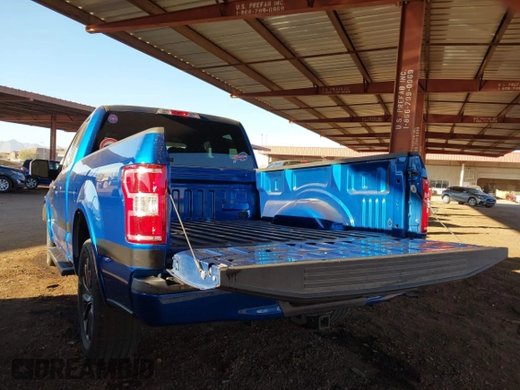 2018 Ford F-150 XL z VIN 1FTEX1CG6JFB45588, wystawiony jako IAAI lot #40995136 z przebiegiem 40 614 mil mil oraz . Historia ofert i sprzedaży dostępna na DreamBid. Obrazek 3.