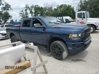 2022 Ram 2500 Big Horn with VIN 3C6UR5DL9NG149946, listed as a Copart auction lot 56124505 with Not provided miles and Salvage title. Bid and sale history available at DreamBid. Image 4.